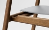 NORMANN COPENHAGEN krzesło HERIT dymiony dąb/szare