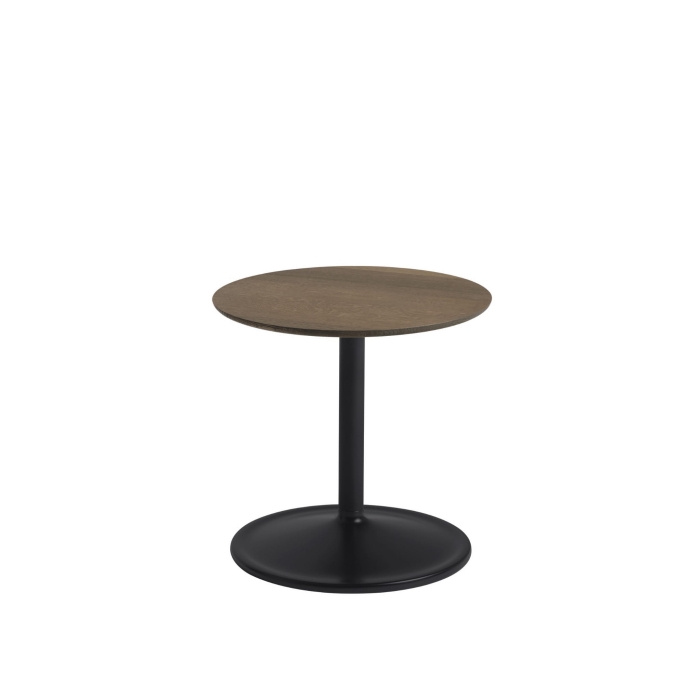 MUUTO stolik SOFT SIDE ø41 ciemny dąb/czarny
