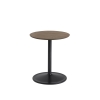 MUUTO stolik SOFT SIDE ø41 ciemny dąb/czarny