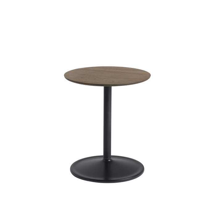 MUUTO stolik SOFT SIDE ø41 ciemny dąb/czarny