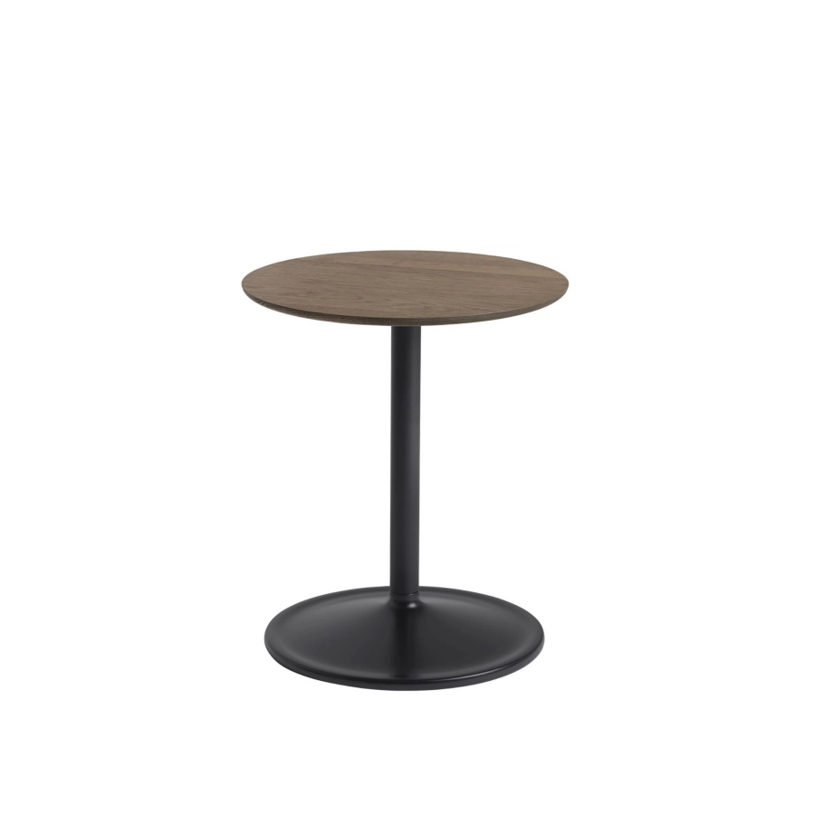 MUUTO stolik SOFT SIDE ø41 ciemny dąb/czarny