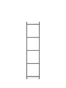 FERM LIVING panel boczny do regału PUNCTUAL LADDER 5 antracytowy 