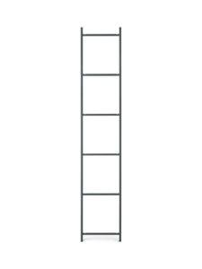 FERM LIVING panel boczny do regału PUNCTUAL LADDER 6 antracytowy