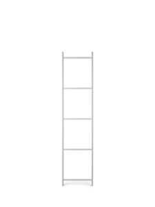 FERM LIVING panel boczny do regału PUNCTUAL LADDER 5 jasnoszary