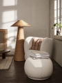 lampa w stylu japandi