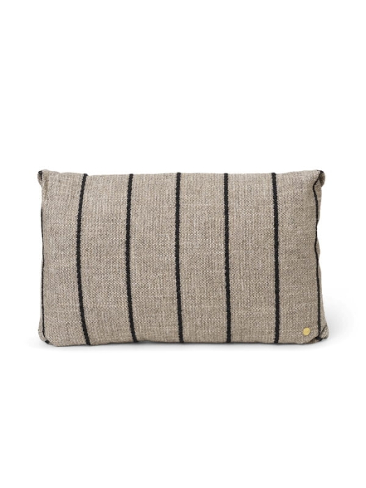 FERM LIVING poduszka CLEAN PASADENA piaskowy/czarny