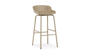 NORMANN COPENHAGEN krzesło barowe HYG STEEL 75 cm piaskowe