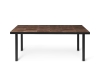 FERM LIVING stół do jadalni FLOD mocha/czarny