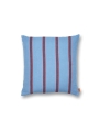 FERM LIVING poduszka GRAND niebieski/burgundowy