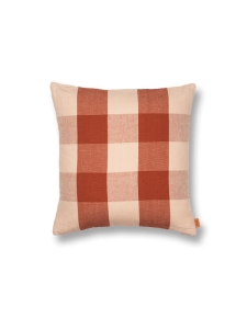 FERM LIVING poduszka GRAND różowy / czerwony 
