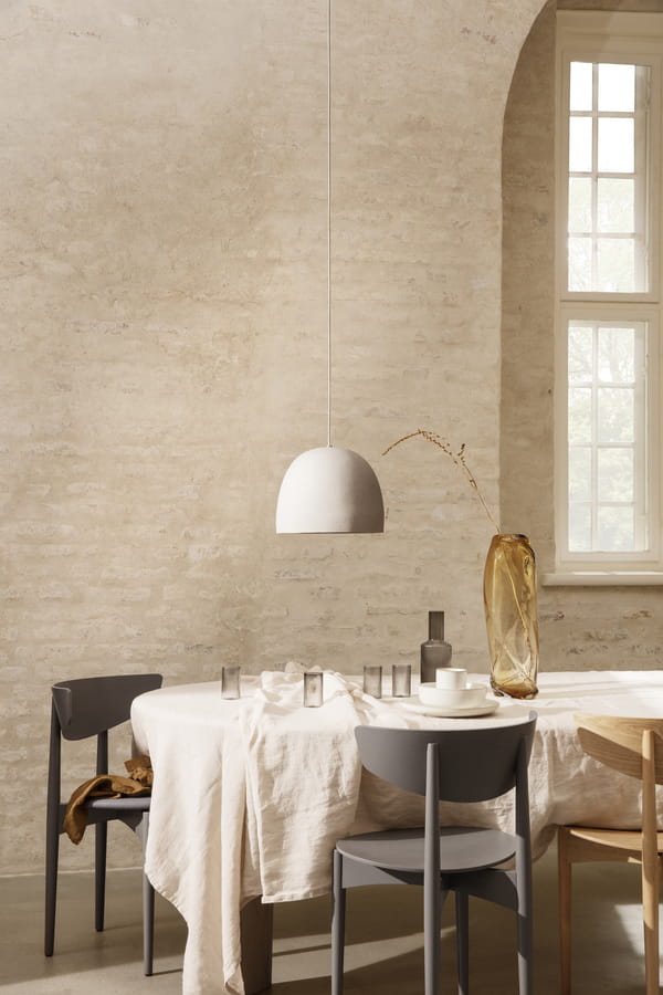 FERM LIVING krzesło HERMAN WOOD czarne