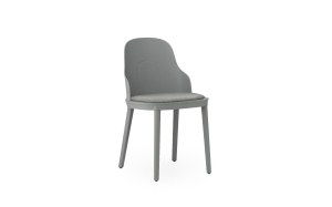 NORMANN COPENHAGEN krzesło ALLEZ tapicerowane canvas sja 3706 / szare