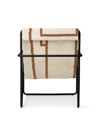 FERM LIVING fotel dla dzieci DESERT shape/czarny
