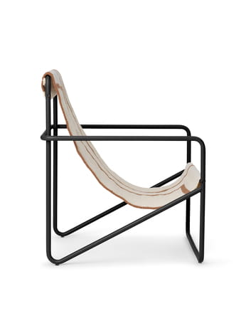 FERM LIVING fotel dla dzieci DESERT shape/czarny