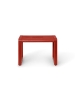FERM LIVING stołek LITTLE ARCHITECT czerwony