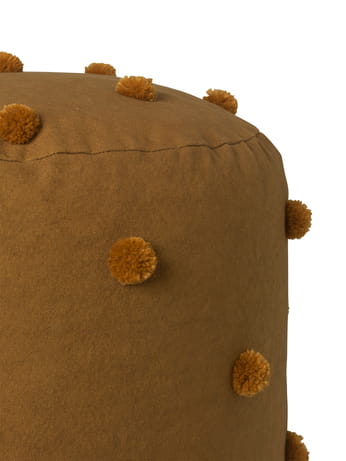 FERM LIVING puf DOT musztardowy