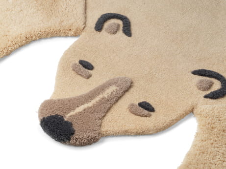 FERM LIVING dywan ANIMAL POLAR BEAR
