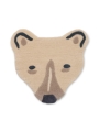 FERM LIVING dywan POLAR BEAR HEAD biały