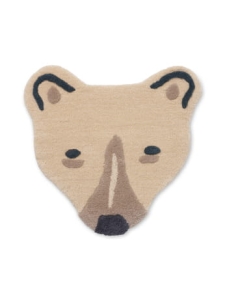 FERM LIVING dywan POLAR BEAR HEAD biały