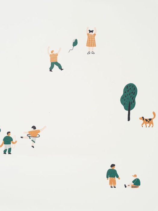 FERM LIVING tapeta THE PARK