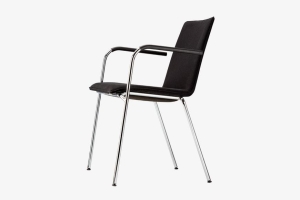 THONET krzesło z podłokietnikami S 162 PVF tapicerowane