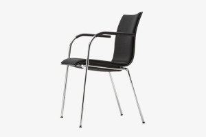 THONET krzesło tapicerowane z podłokietnikami S 166 PF