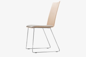 THONET krzesło S 184 SPST, siedzisko tapicerowane