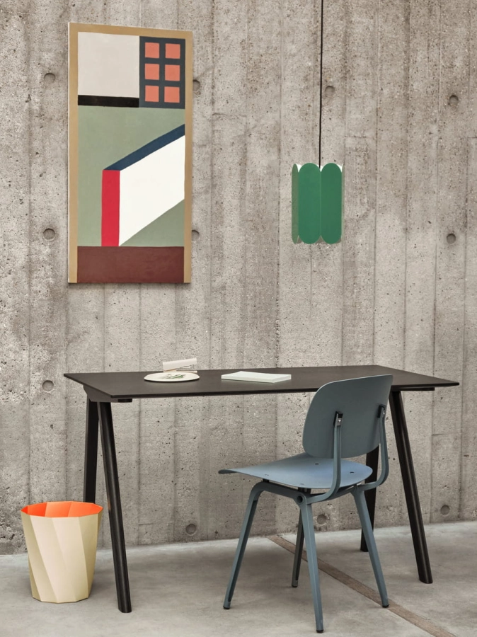 Arcs Shade sea green_Revolt ocean seat and back ocean steel base_Paper Paper Bin warm beige.jpg