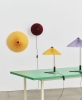 Matin Table Lamp yellow_Matin Wall bright red_Matin Flush Mount yellow.jpg