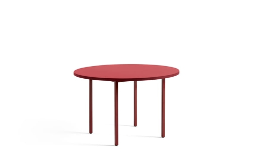 942031_Two-Colour Dia120 red wb lacquer valchromat tabletop_maroon red powder coated steel.jpg