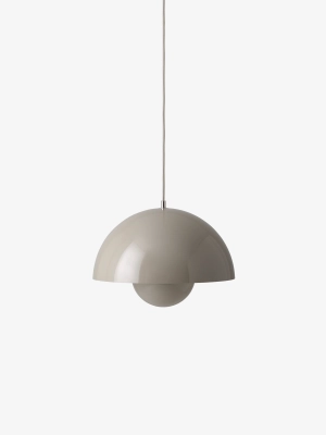 &Tradition lampa wisząca FLOWERPOT VP7 grey beige