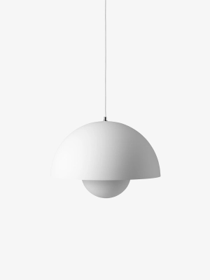 &Tradition lampa wisząca FLOWERPOT VP2 biały mat