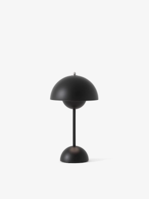 &Tradition lampa stołowa - przenośna FLOWERPOT VP9 Matt Black