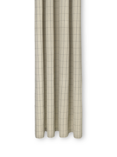 FERM LIVING zasłona prysznicowa CHAMBRAY krata