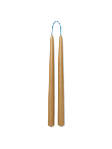 FERM LIVING świece DIPPED 2 sztuki słomkowe