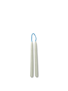 FERM LIVING świece DIPPED 8 sztuk jasnozielone