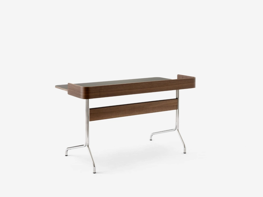 Pavilion AV17_Chrome w. Iron Linoleum &amp; Lacquered Walnut_Back view.jpg