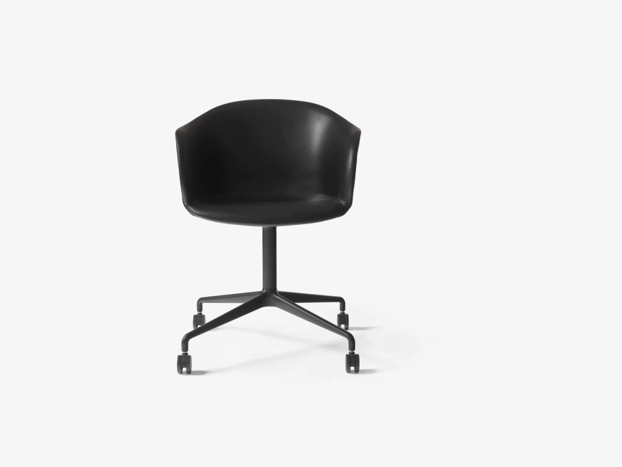 Elefy_JH37_black swivel w castors_black silk leather_1.jpg