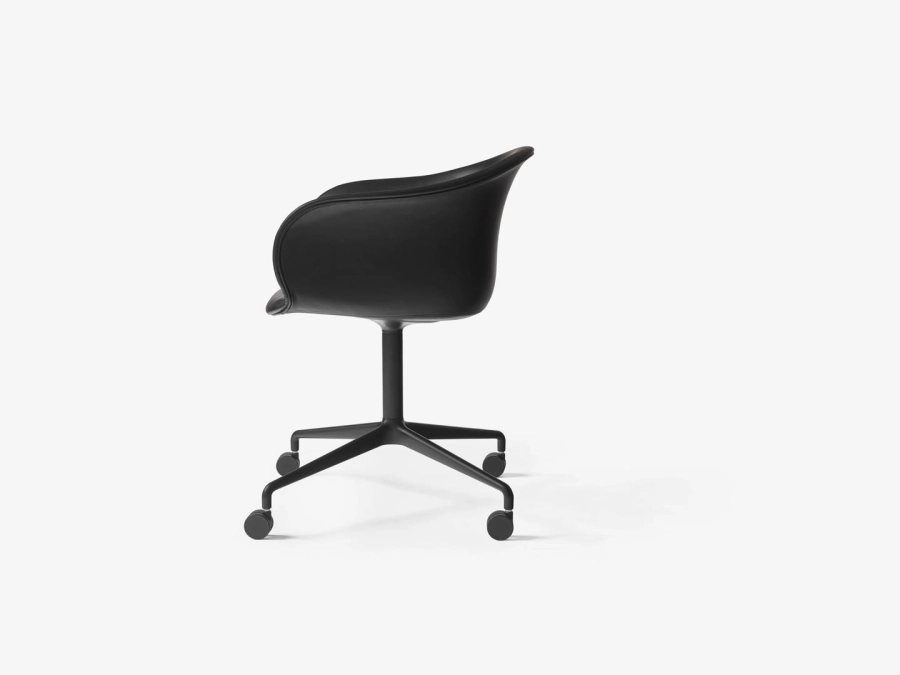 Elefy_JH37_black swivel w castors_black silk leather_2.jpg