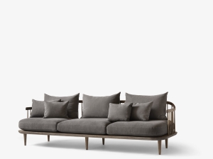 &Tradition sofa FLY SC12 dymiony dąb - obicie Hot Madison 093