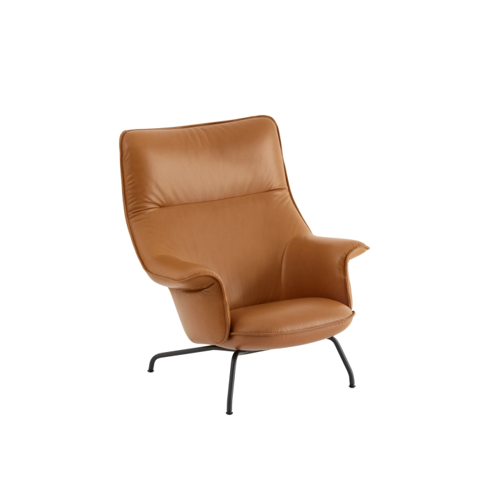10679-doze-lounge-chair-refine-leather-cognacanthracite-black.webp