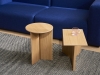 Slit Table Wood Round High wb lacquer oak_Slit Table Wood Oblong wb lacquer oak_Moire Kelim black.jpg