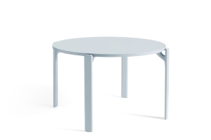 HAY okrągły stół REY Ø128 | slate blue - gull laminate