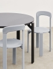 Rey Chair slate blue wb lacquer beech_Rey Table vulcano laminate deep black wb lacquer beech.jpg