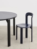 Rey Chair deep blue wb lacquer beech_Rey Table vulcano laminate deep black wb lacquer beech.jpg