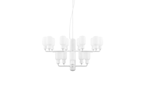 NORMANN COPENHAGEN żyrandol AMP S biały marmur