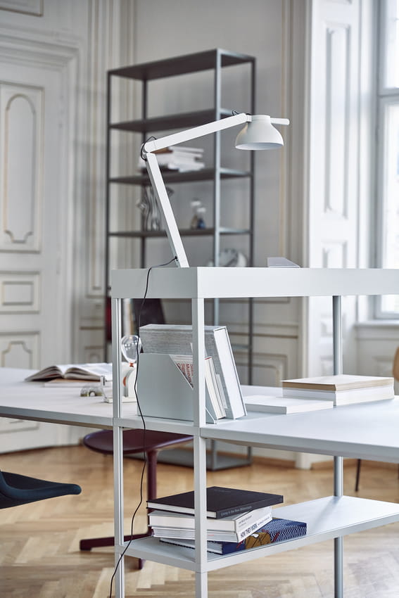 PC Double Arm w. Table Base Ash Grey_ New Order Shelving Charcoal_New Order Table and Shelving Light Grey.jpg