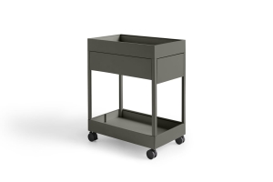 HAY szafka na kółkach NEW ORDER TROLLEY A1 ciemnoszary, 1 szuflada