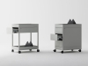 New Order Trolley A 1 Drawer w. Tray Top_light grey_New Order Trolley B 3 drawer w. Tray Top_ligth grey.jpg