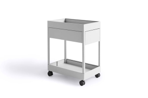 HAY szafka na kółkach NEW ORDER TROLLEY A1 jasnoszary, 1 szuflada